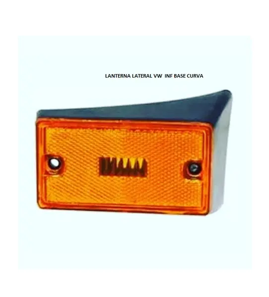 Lanterna Lateral VW Inf Base Curva LE Amarela