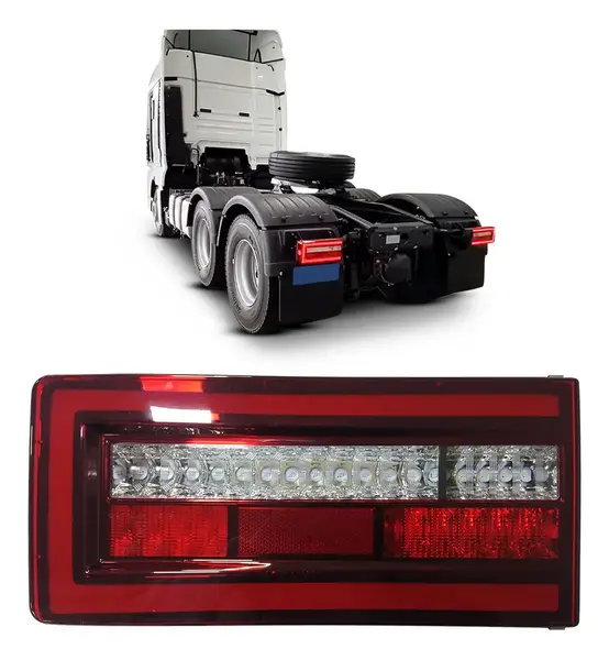 Lanterna LED 24v Lado Esquerdo Compatível VW Meteor Delivery Constellation