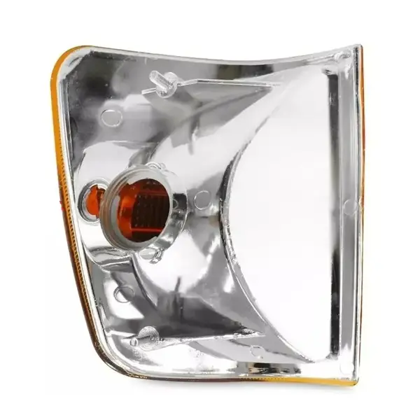 Lanterna Pisca Lente Lisa para Caminhão MB 1620 / 1935 / 1618 / 1938ls Laranja Lado Direito