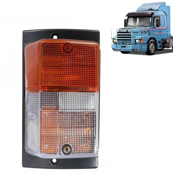 Lanterna Pisca para Caminhão Scania T / R 112 / 113 / 142 / 143 Lado Direito