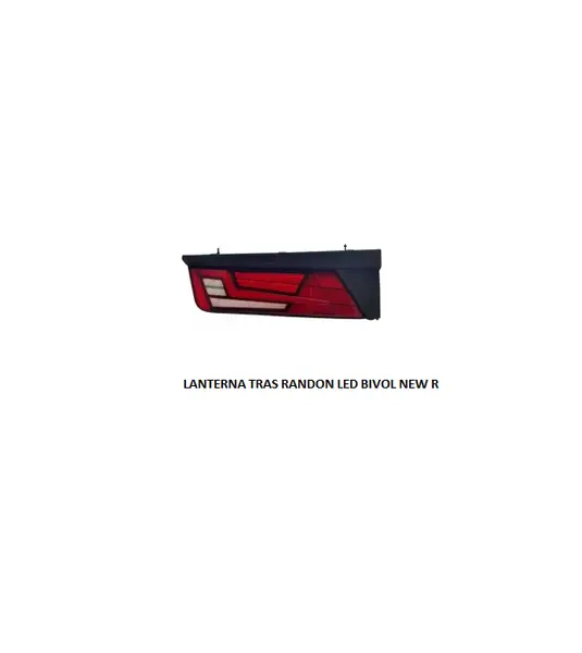 Lanterna Tras Carreta Randon LED Bivol New R 2023/ LE Completa