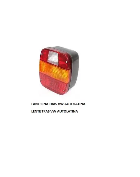 Lanterna Tras VW Autol Acril C/vigia