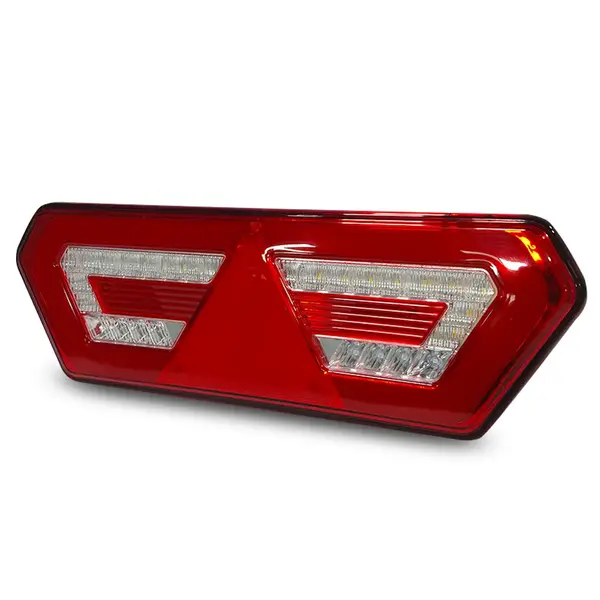 Lanterna Traseira LED Bivolt LE Compatível Carreta Guerra Modelo Diamond
