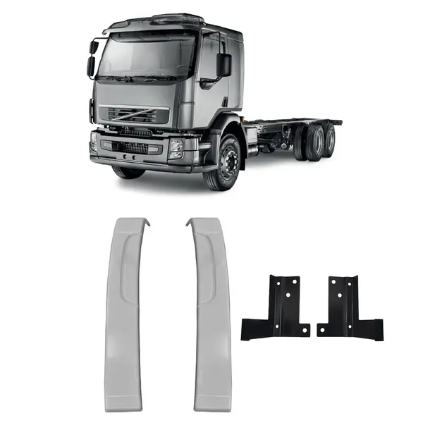 Laterais Cegonheiro Caminhão Volvo VM Cab. Simples Leito