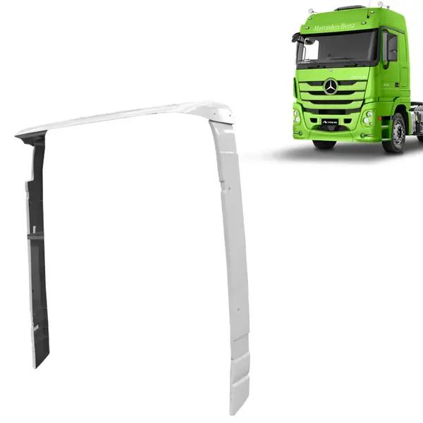 Laterais Cegonheiro com Teto para Caminhão MB Actros Megaspace com Recorte para Filtro