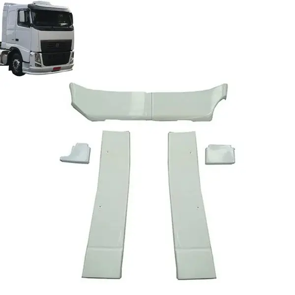 Laterais Cegonheiro Volvo FH Cabine Baixa 1994 até 2015 Com Teto