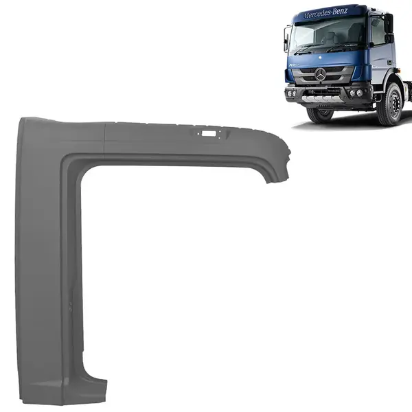 Lateral Cabine Inteira para Caminhão MB Atego / Axor Cabine Simples Lado Direito