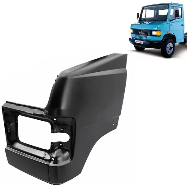 Lateral Cabine Moldura Farol para Caminhão MB 709 / 710 / 712 / 912 / 914 / 1114 Lado Esquerdo