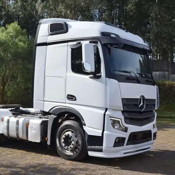 Lateral Cegonheiro com Teto para Caminhão Mercedes-Benz Actros após 2020