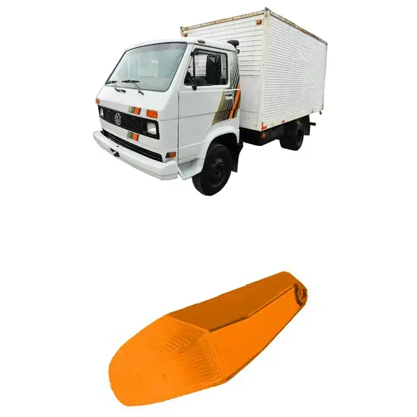 Lente Teto Sinaleira Dianteira Caminhão VW Gf 0.037 Amarela