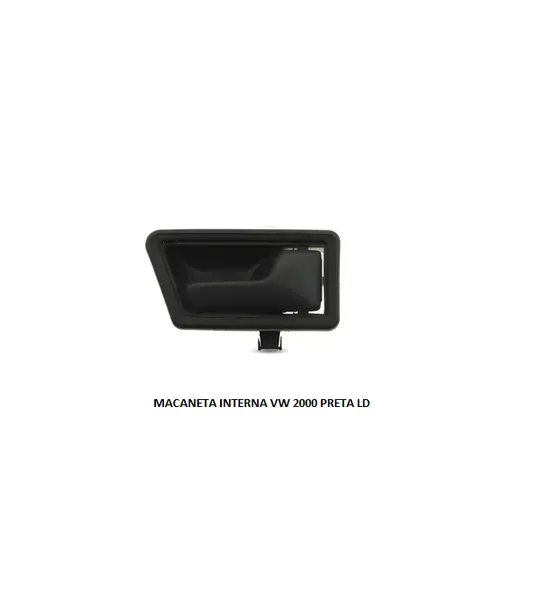 Macaneta Interna VW 2000 Preta LD