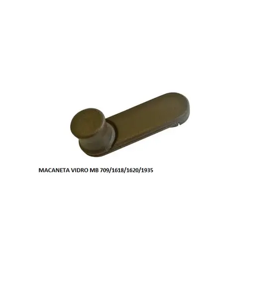 Macaneta Vidro MB 709 1618 1620 1935 Zamak Cinza UN50403
