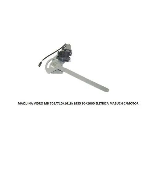 Maquina Vidro MB 709 710 1618 1935 90 a 2000 LD Eletrica S/motor Mabuch R2126