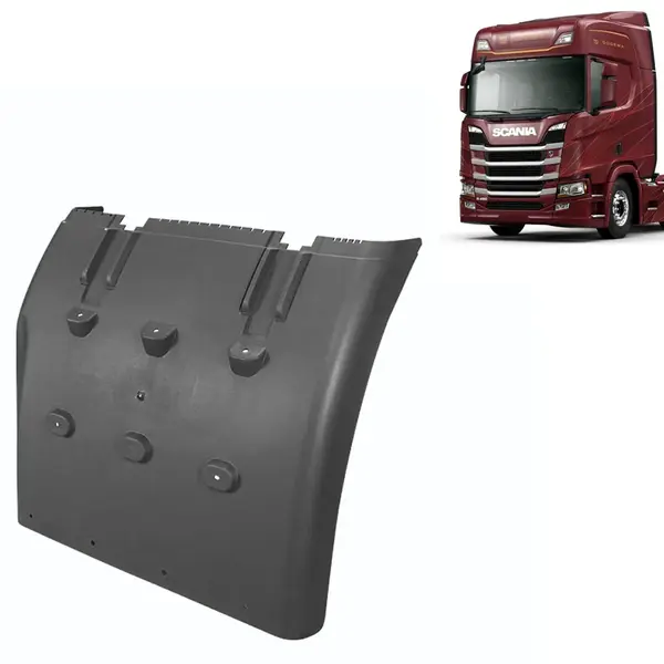 Meio Para-Lama Traseiro Tripartido para Caminhão Scania Dianteiro Esquerdo / Traseiro Direito