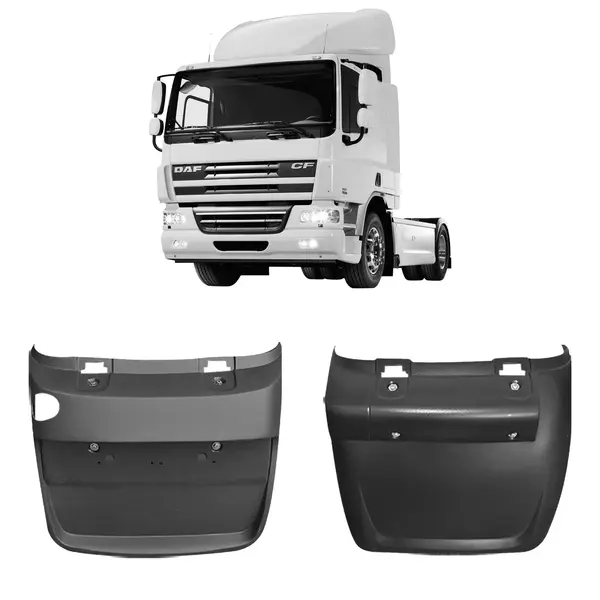 Meio Paralama Tração Caminhão DAF CF XF 4X2 Par