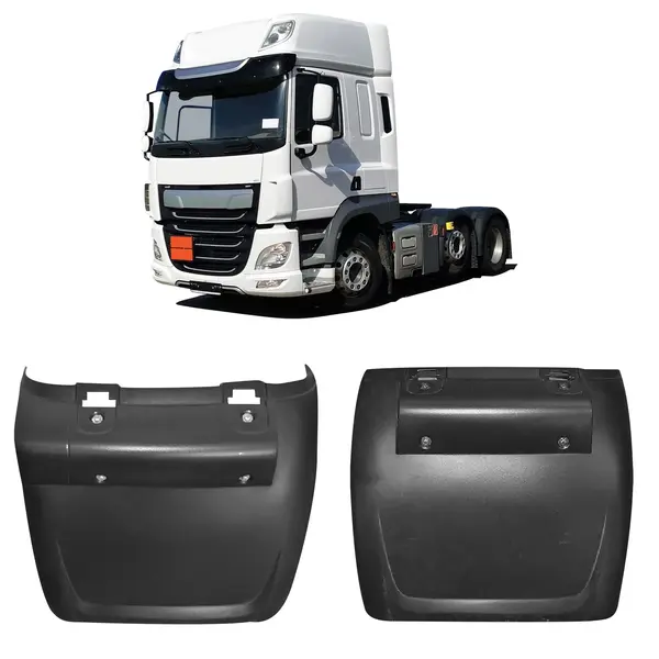 Meio Paralama Tração Caminhão DAF CF XF 6X2 6X4 Par