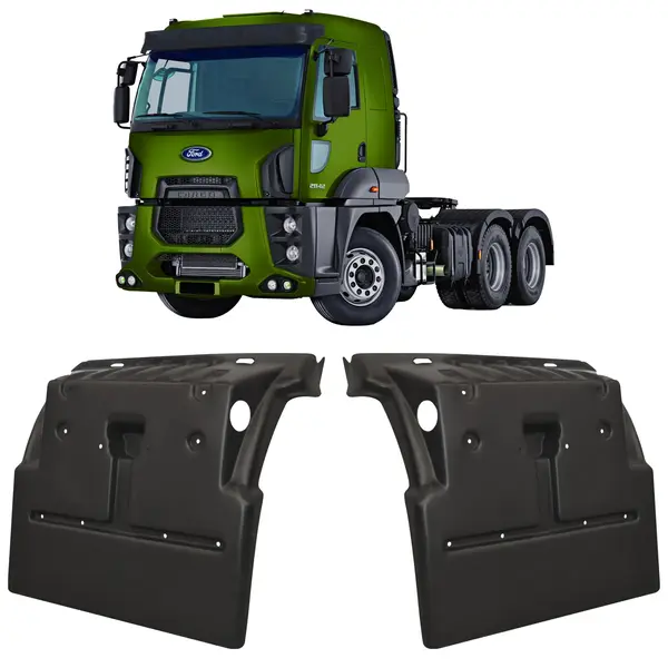 Meio Paralama Tração Caminhão Ford Cargo 2842 Par