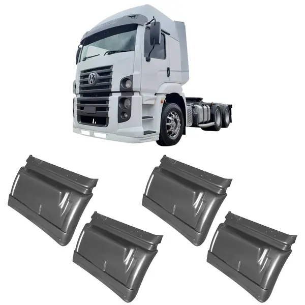 Meio Paralama Tração Caminhão VW Constellation Titan ( KIT c/ 4 Peças )