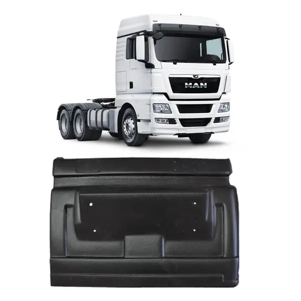 Meio Paralama Tripartido Caminhão MAN TGX 2017 2018 D/e T/d