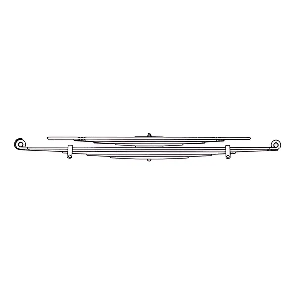 Mola Traseira MB L1935 L1941 1989/1993