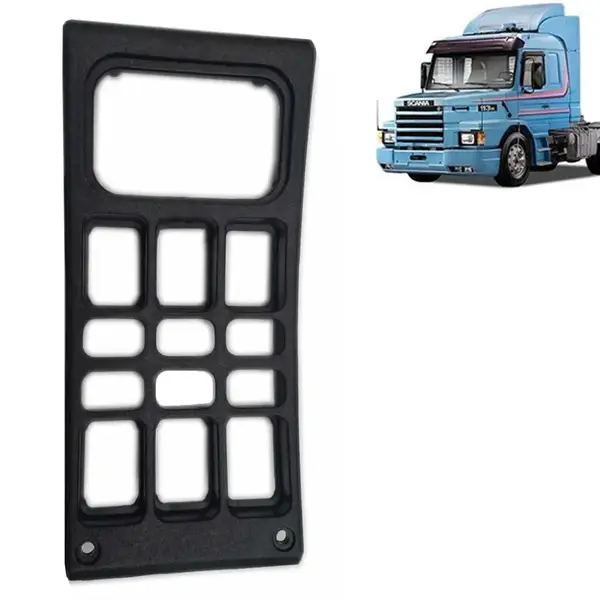 Moldura Acabamento Botões Painel para Caminhão Scania P93 R113 T113 R143 T143 Painel de Avião e Série 4 114 124