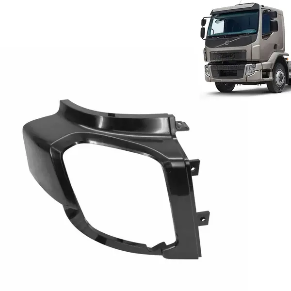 Moldura Farol Pincipal para Caminhão Volvo VM após 2020 Lado Direito