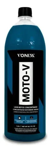 Moto-v Shampoo 1,5 litros Para Lavar Motos Concentrado Vonixx