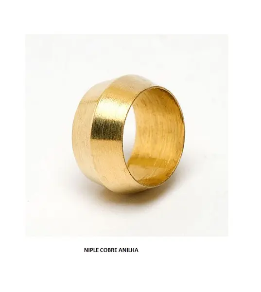 Niple Cobre 5/16 Anilha