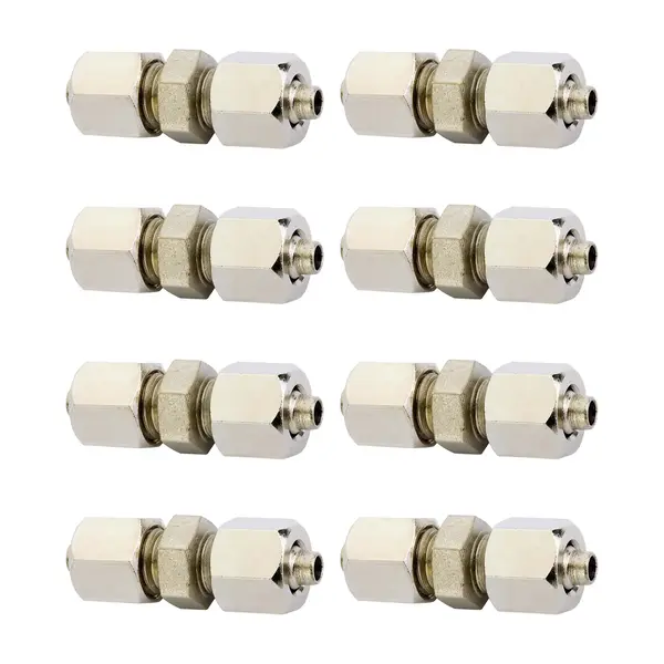 Niple Emenda Calibrador Rodoar 6 Mm KIT 8 Peças