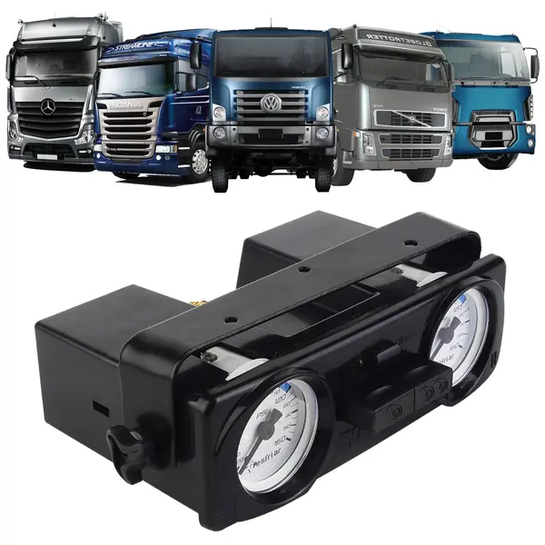 Painel Rodoar Calibrador Radio Caminhão Universal C/SUPORTE4