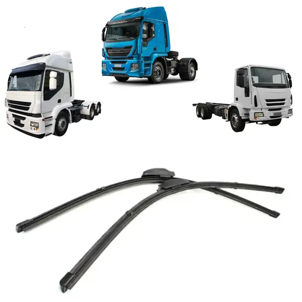 Palheta Limpador Parabrisa 26'' para Caminhão - Kit Universal Par