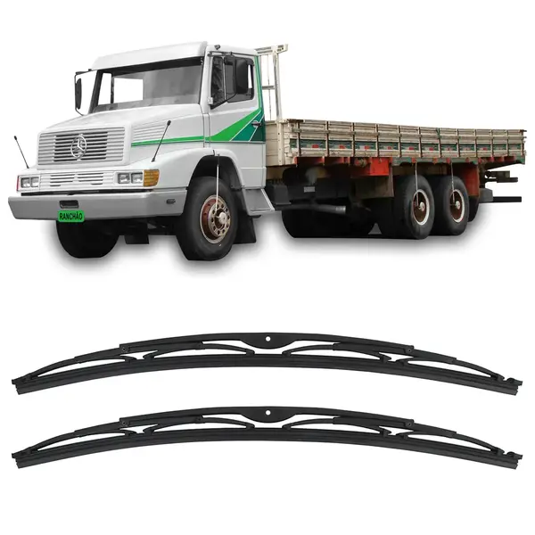 Palheta Limpador Parabrisa Caminhão MB 1218 1418 1618 2318 Par