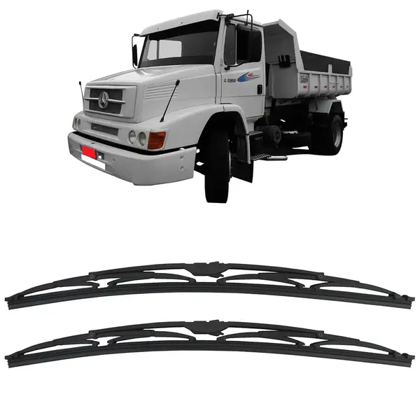 Palheta Limpador Parabrisa Caminhão MB 1218 1418 1620 1622 Par