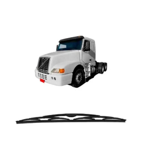 Palheta Limpador Parabrisa Caminhão Volvo NH12 com Sistema Gancho - Fácil Instalação