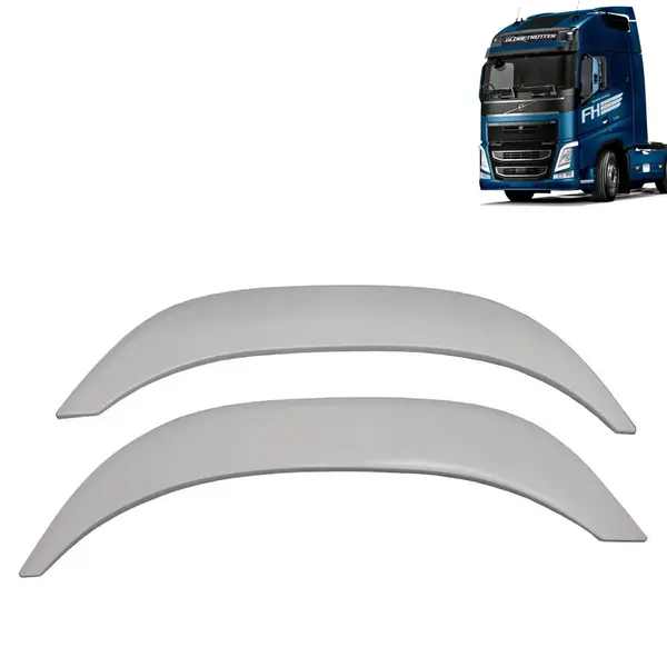 Par Alongador Para-lama Caminhão Volvo New FH Lado direito Lado esquerdo