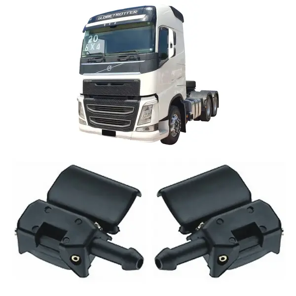 Par Brucutu Ejetor Água Parabrisa Caminhão Volvo FH NH 4FURO