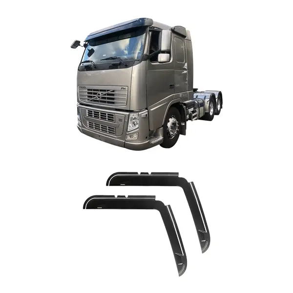 Par Calha Chuva Caminhão Volvo FH Chinês 2010 a 2014
