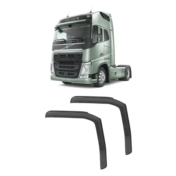 Par Calha Chuva Caminhão Volvo FH FM Globetrotter 2015... em L