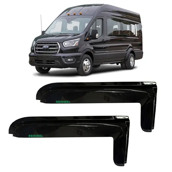 Par Calha de Chuva Van Ford Transit ...2023 Fume