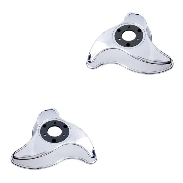 Par Calota Caminhão 3/4 3 Pontas Aro 16 17,5 Stile P/rodoar
