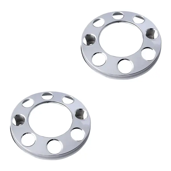 Par Calota MB 1113 VW Constellation Ford Cargo Aro 20 22,5 8 Furos