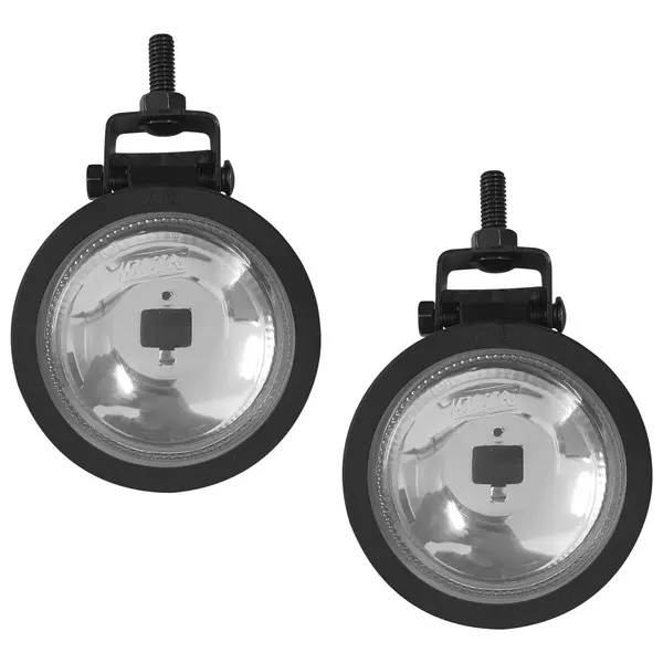 Par Farol Milha Auxiliar Parachoque e Spoiler Redondo Mini