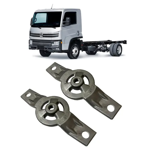Par Flange Rodoar Roda Cubo Dianteira VW Delivery 2019