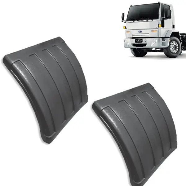 Par Meio Para-Lama Traseiro para Cavalo Mecânico Ford Cargo até 2011