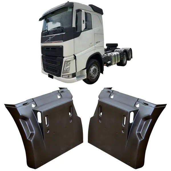 Par Meio Paralama Cavalo Caminhão Volvo FH Ano 2015... Acima