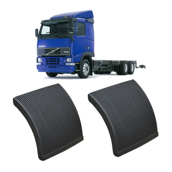 Par Meio Paralama Cavalo Caminhão Volvo FH NH Todos
