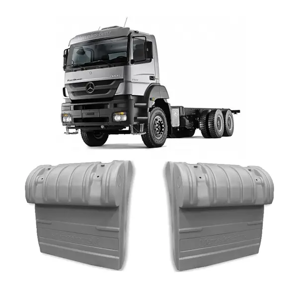 Par Meio Paralama Tração Caminhão MB Actros Axor Traseiro