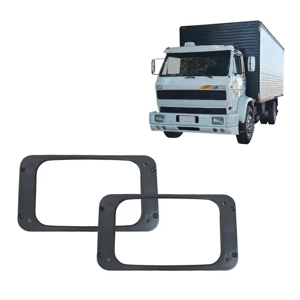 Par Moldura Farol Caminhão VW 12.140 16.220 24.220...1999