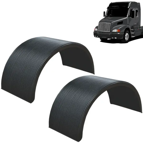 Par Para-Lama Traseiro Cabine para Caminhão Volvo FH / FM / NH CH 5,5