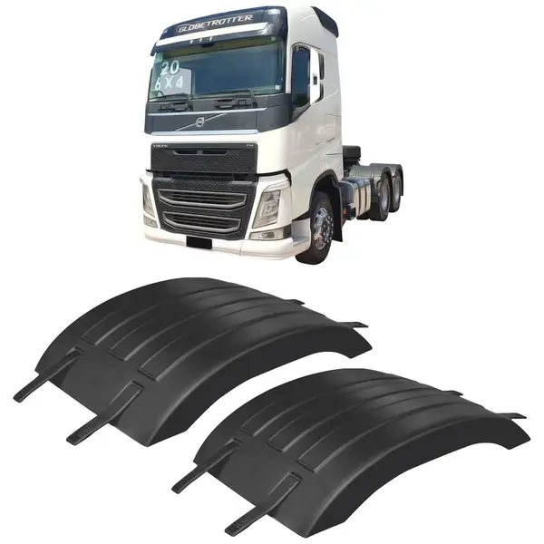 Par Paralama Tração Central Volvo FH Após 2015... C/presilha